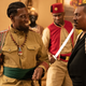 Wesley Snipes and Eddie Murphy in Coming 2 America